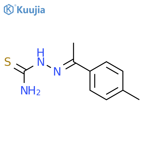Hydrazinecarbothioamide,2-[1-(4-methylphenyl)ethylidene]- structure