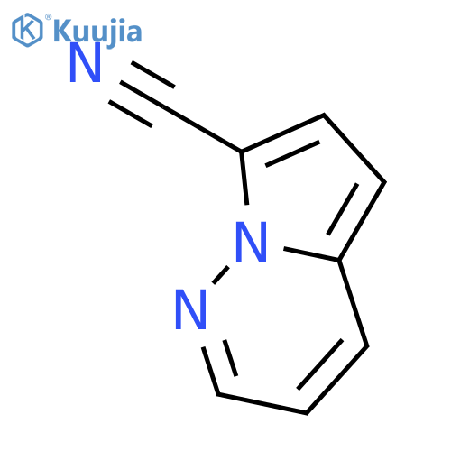 Pyrrolo[1,2-b]pyridazine-7-carbonitrile structure