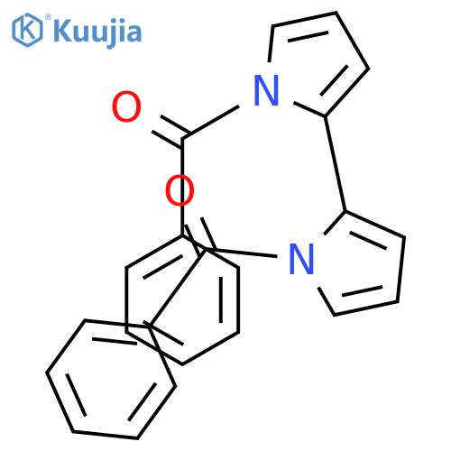 2,2'-BI-1H-PYRROLE, 1,1'-DIBENZOYL- structure