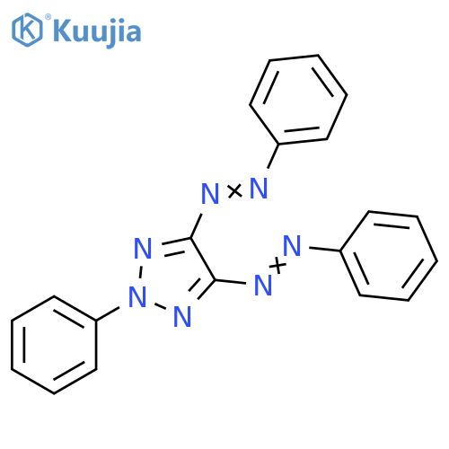 2H-1,2,3-Triazole, 2-phenyl-4,5-bis(phenylazo)- structure