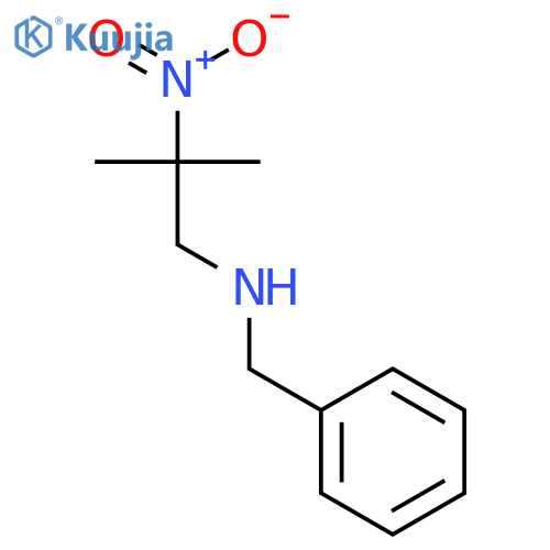 Benzyl(2-methyl-2-nitropropyl)amine structure