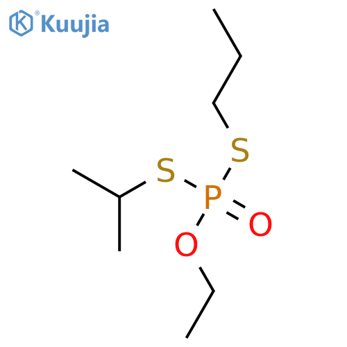 PHOSPHORODITHIOIC ACID, O-ETHYL S-(1-METHYLETHYL) S-PROPYL ESTER structure