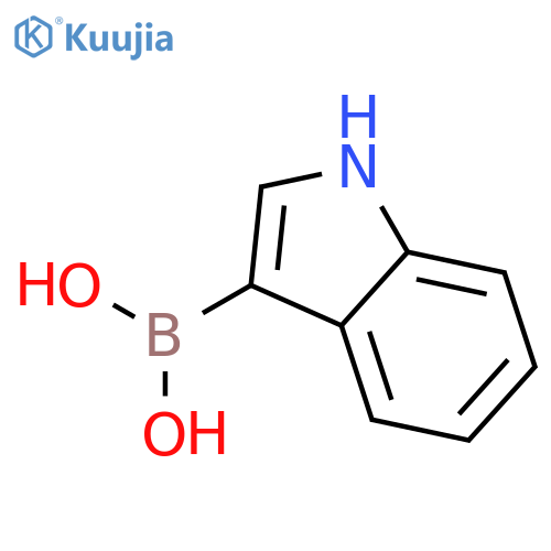 (1H-indol-3-yl)boronic acid structure