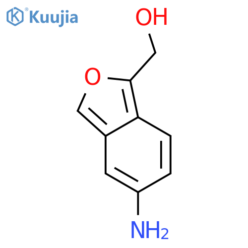 (5-amino-1-benzofuran-2-yl)methanol structure