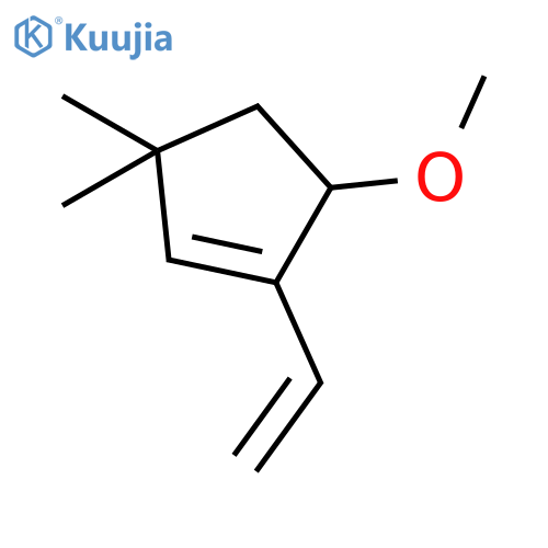 CYCLOPENTENE, 1-ETHENYL-5-METHOXY-3,3-DIMETHYL- structure