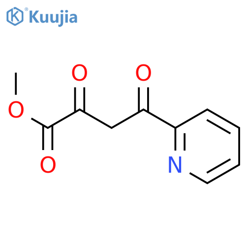 methyl 4-(2-pyridyl)-2,4-dioxobutanoate structure