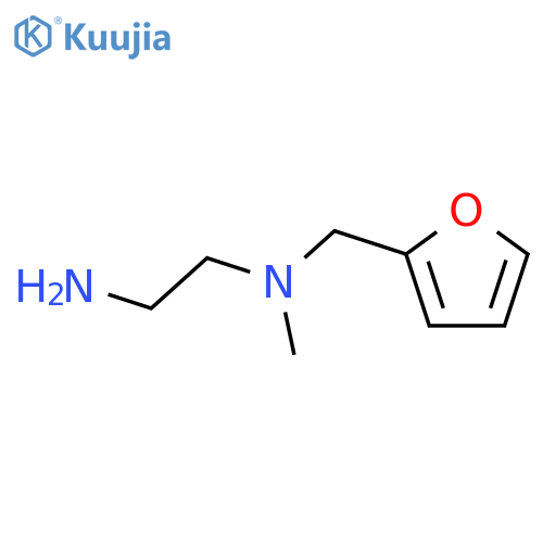 1,2-Ethanediamine,N1-(2-furanylmethyl)-N1-methyl- structure