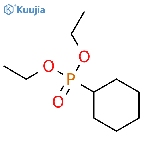 Phosphonic acid, cyclohexyl-, diethyl ester structure