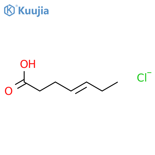 Chloride-4-Heptenoic acid structure