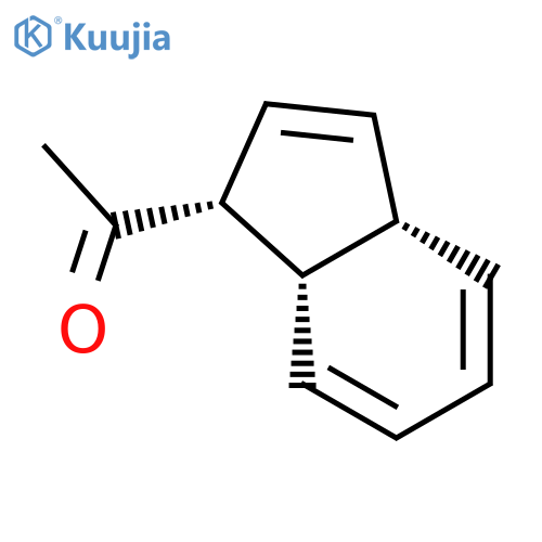 Ethanone,1-(3a,7a-dihydro-1H-inden-1-yl)-, (1a,3ab,7ab)- (9CI) structure