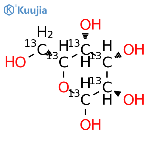 D-Galactose-13C6 structure