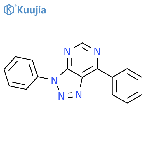 3H-1,2,3-TRIAZOLO[4,5-D]PYRIMIDINE, 3,7-DIPHENYL- structure
