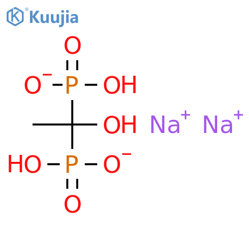 Etidronic acid disodium structure