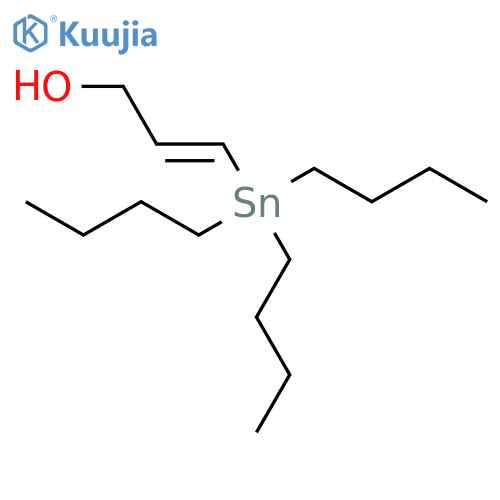 (2E)-3-(Tributylstannyl)-2-propen-1-ol structure