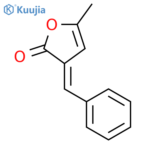 2(3H)-Furanone, 5-methyl-3-(phenylmethylene)-, (3E)- structure
