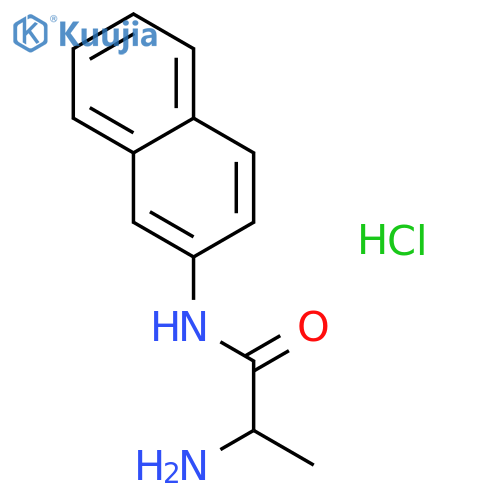 N~1~-2-Naphthylalaninamide Hydrochloride structure