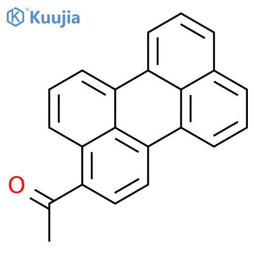 Ethanone, 1-(3-perylenyl)- structure