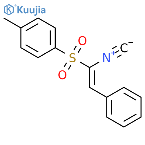 Benzene, 1-[(1-isocyano-2-phenylethenyl)sulfonyl]-4-methyl- structure