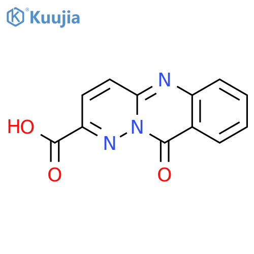 10H-Pyridazino[6,1-b]quinazoline-2-carboxylicacid, 10-oxo- structure