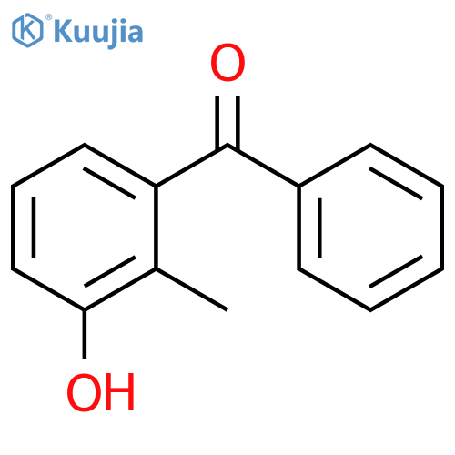 3-benzoyl-2-methylphenol structure