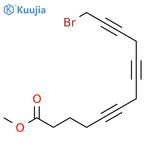 5,8,11-TRIDECATRIYNOIC ACID, 13-BROMO-, METHYL ESTER structure
