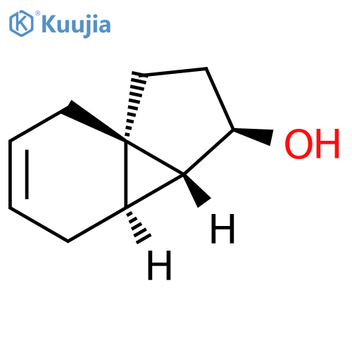 1H-Cyclopenta[1,3]cyclopropa[1,2]benzen-3-ol, 2,3,3a,3b,4,7-hexahydro-, (3R,3aR,3bR,7aR)-rel- (9CI) structure