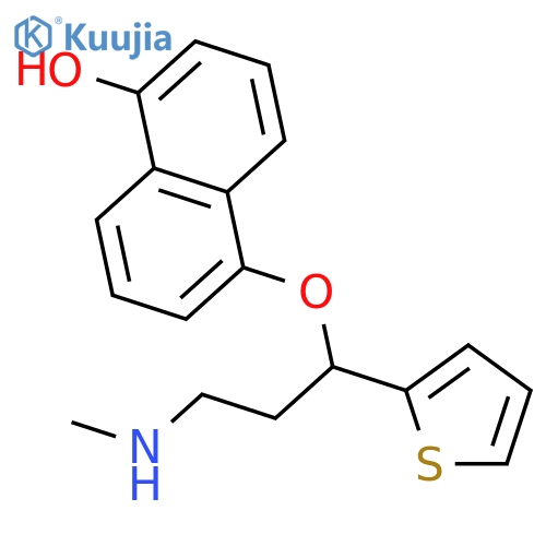 5-Hydroxy Duloxetine structure