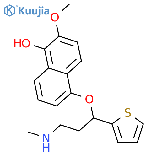 5-Hydroxy-6-methoxy Duloxetine structure