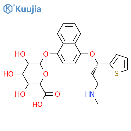 4-Hydroxyduloxetine Glucuronide structure