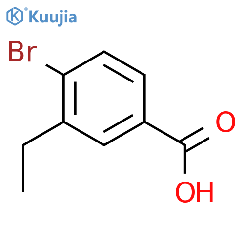 4-Bromo-3-ethylbenzoic Acid structure