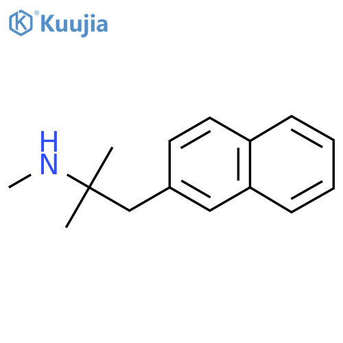 methyl2-methyl-1-(naphthalen-2-yl)propan-2-ylamine structure