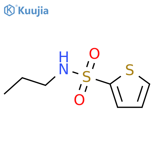 N-propylthiophene-2-sulfonamide structure