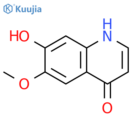 7-Hydroxy-6-methoxyquinolin-4(1H)-one structure