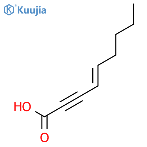 4-NONEN-2-YNOIC ACID, (E)- structure