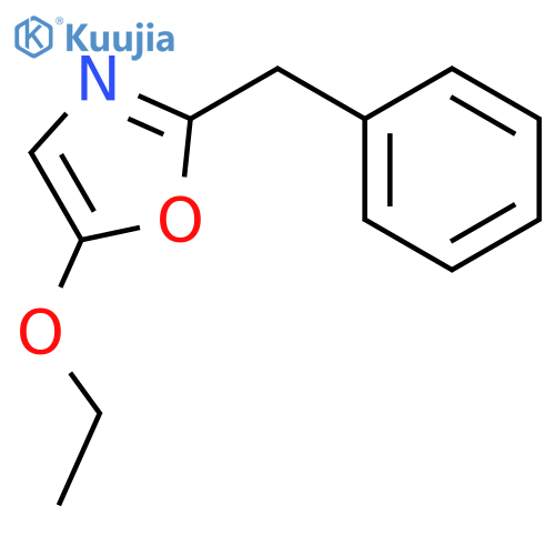 Oxazole,5-ethoxy-2-(phenylmethyl)- structure