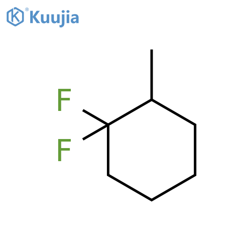 1,1-Difluoro-2-methylcyclohexane structure