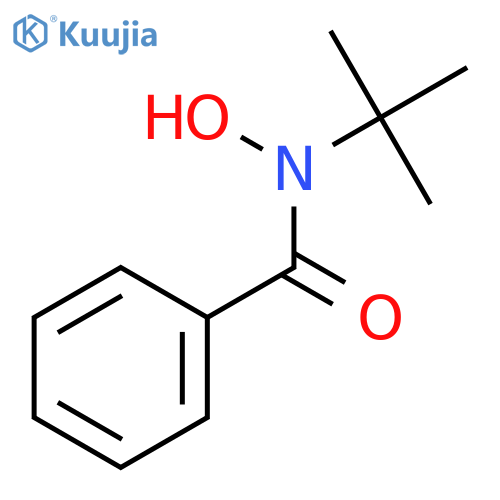 Benzamide, N-(1,1-dimethylethyl)-N-hydroxy- structure