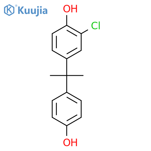 3-Chlorobisphenol A structure