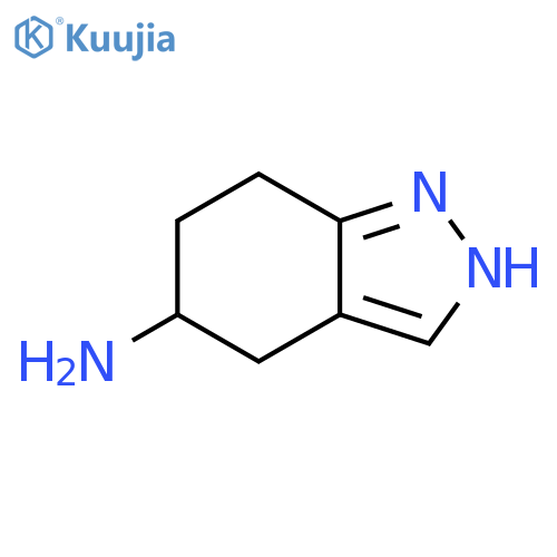 4,5,6,7-Tetrahydro-1H-indazol-5-amine dihydrochloride structure