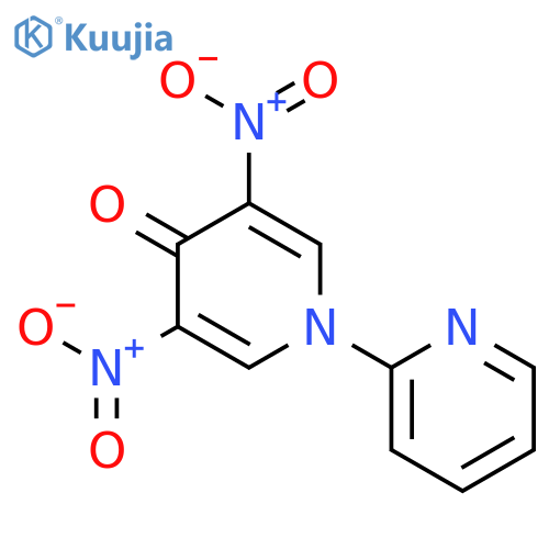 [1(4H),2'-BIPYRIDIN]-4-ONE, 3,5-DINITRO- structure
