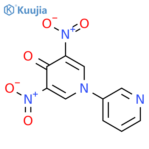 [1(4H),3'-Bipyridin]-4-one, 3,5-dinitro- structure