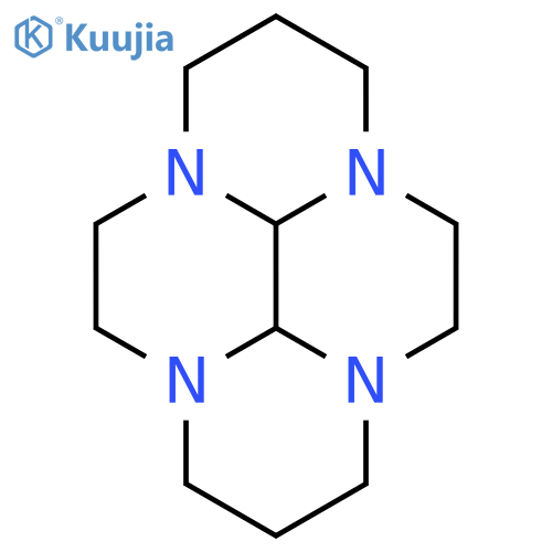 cis-Decahydro-1H,6H-3a,5a,8a,10a-tetraazapyrene structure