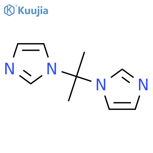 1H-Imidazole, 1,1'-(1-methylethylidene)bis- structure