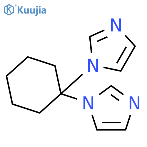 1H-Imidazole, 1,1'-cyclohexylidenebis- structure