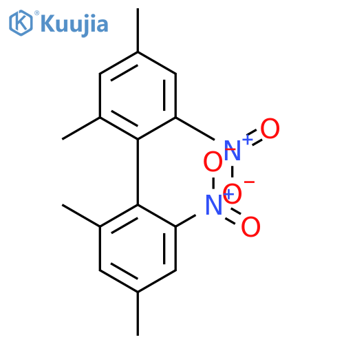 1,1'-Biphenyl,2,2',4,4'-tetramethyl-6,6'-dinitro- structure