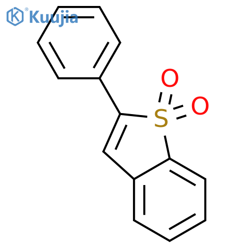 Benzo[b]thiophene, 2-phenyl-, 1,1-dioxide structure