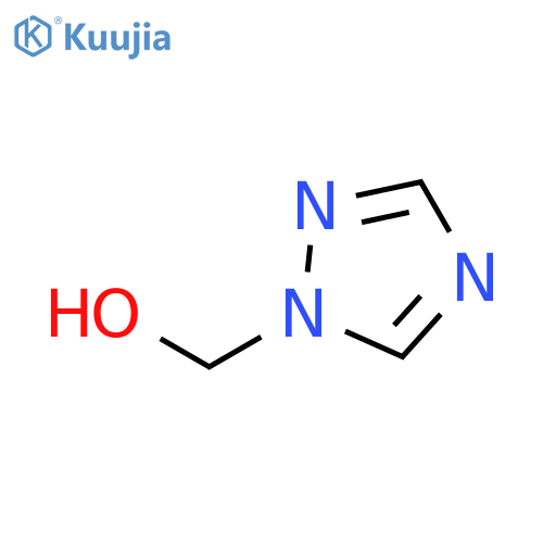 1-Hydroxymethyl-1,2,4-triazole structure
