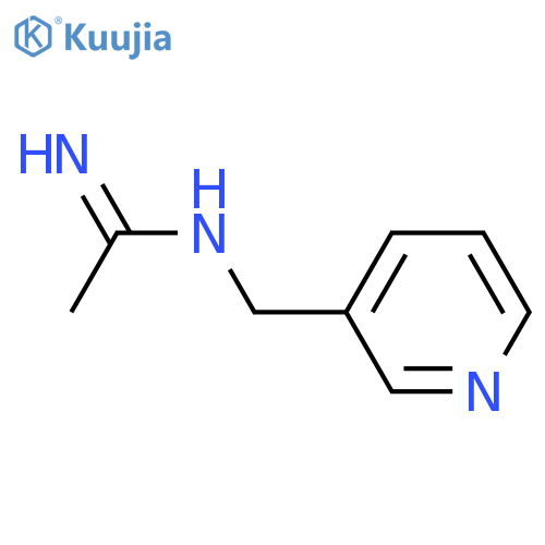 Ethanimidamide,N-(3-pyridinylmethyl)- structure