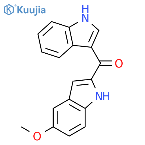 METHANONE, 1H-INDOL-3-YL(5-METHOXY-1H-INDOL-2-YL)- structure
