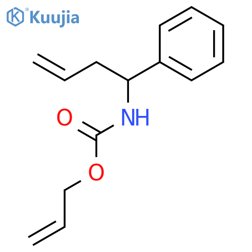 CARBAMIC ACID, (1-PHENYL-3-BUTENYL)-, 2-PROPENYL ESTER structure